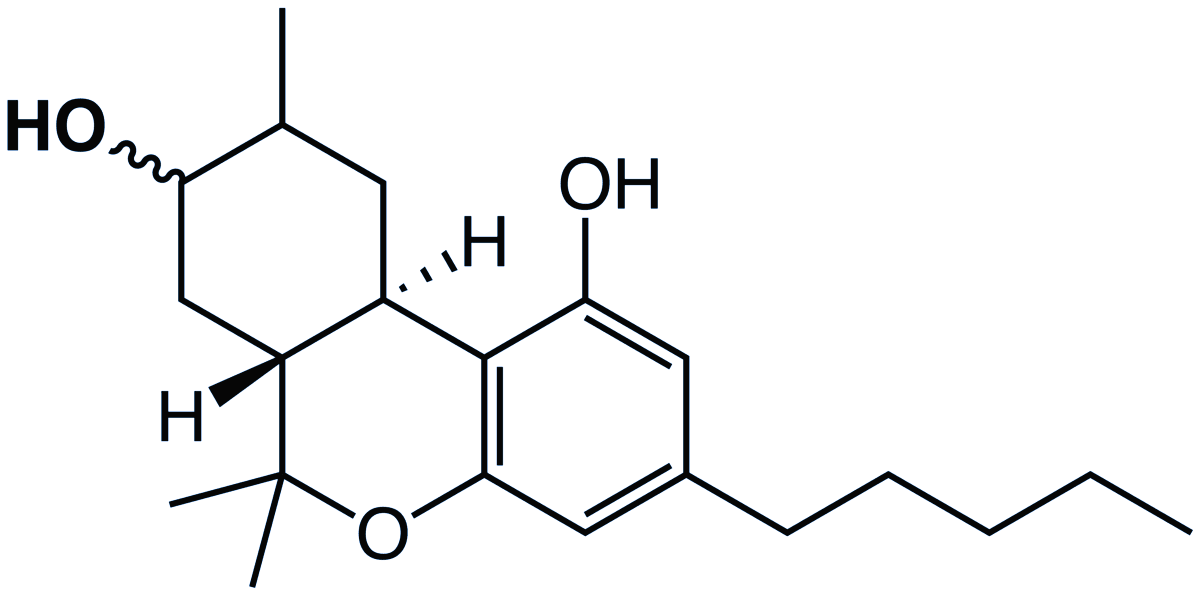 The Chemical Structure of HHC