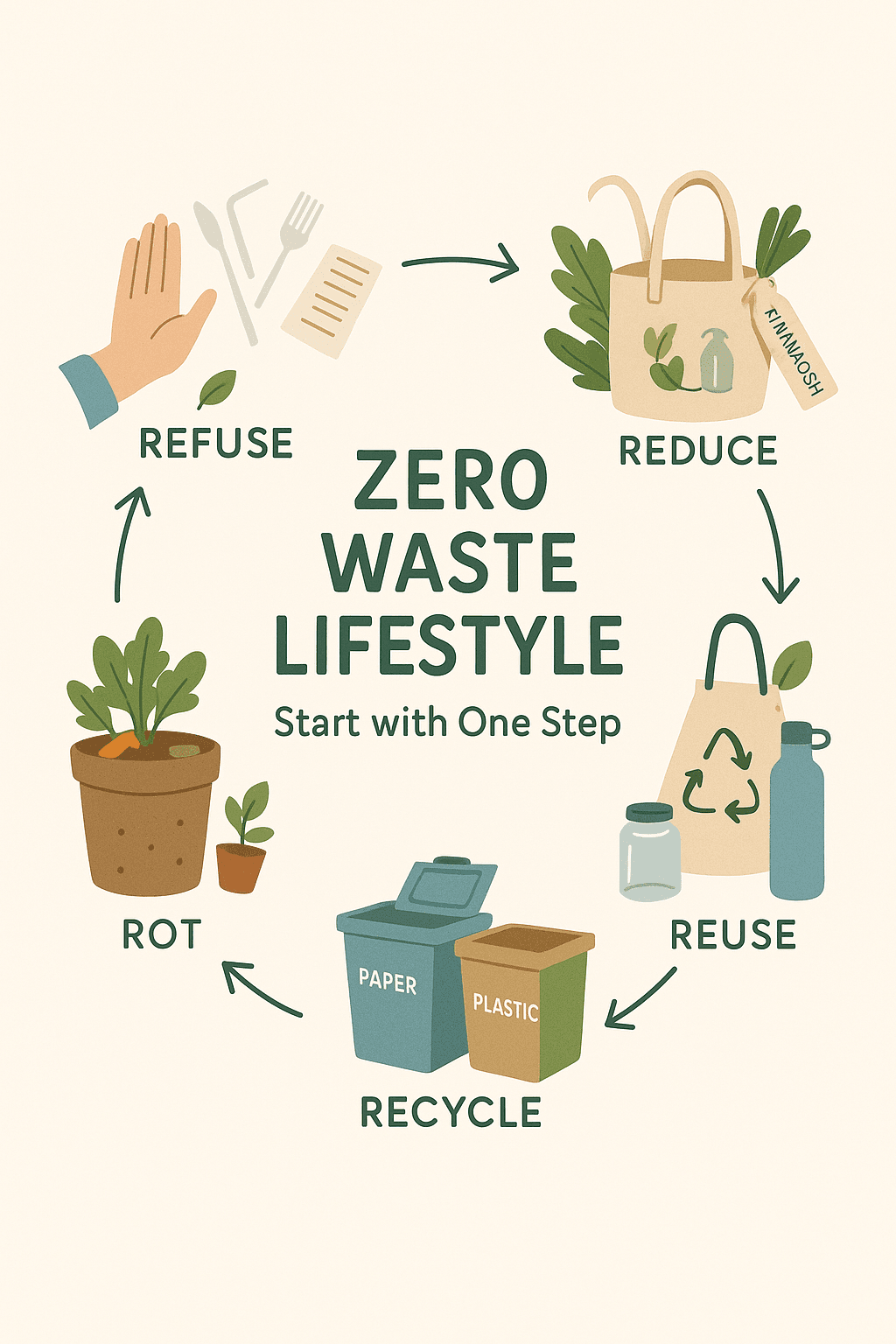 The Principles of Zero Waste Living The 5 R’s