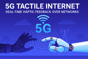 Read more about the article 5G Tactile Internet: Real-Time Haptic Feedback Over Networks
