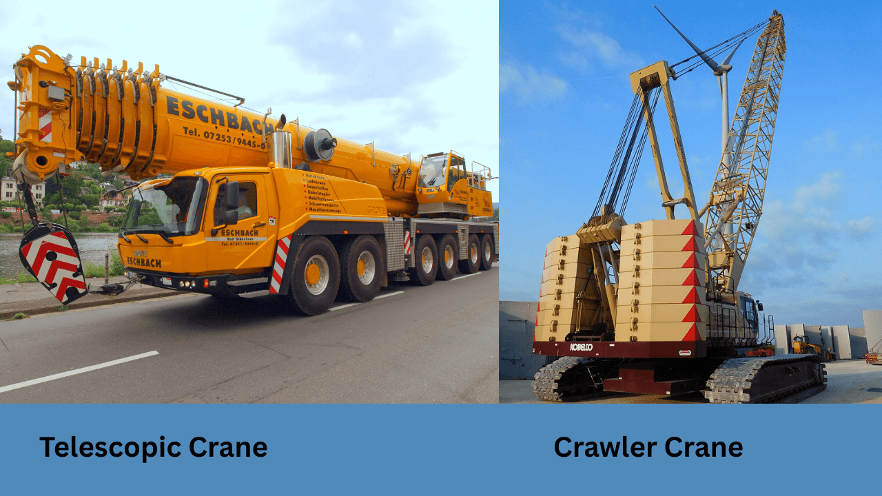 Crawler Crane & Telescopic Crane