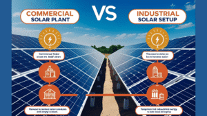 Read more about the article Commercial Solar Plant vs Industrial and Residential: Key Differences Explained