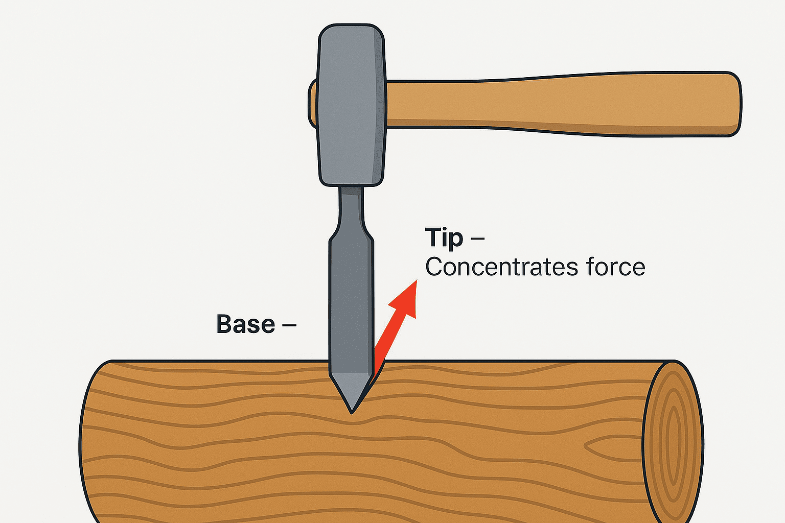 How a Wedge Works Physics & Force Multiplication