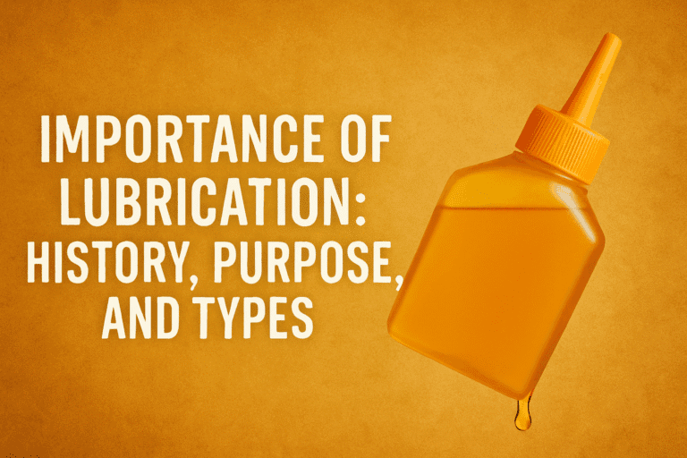 Read more about the article Importance of Lubrication: History, Purpose, and Types
