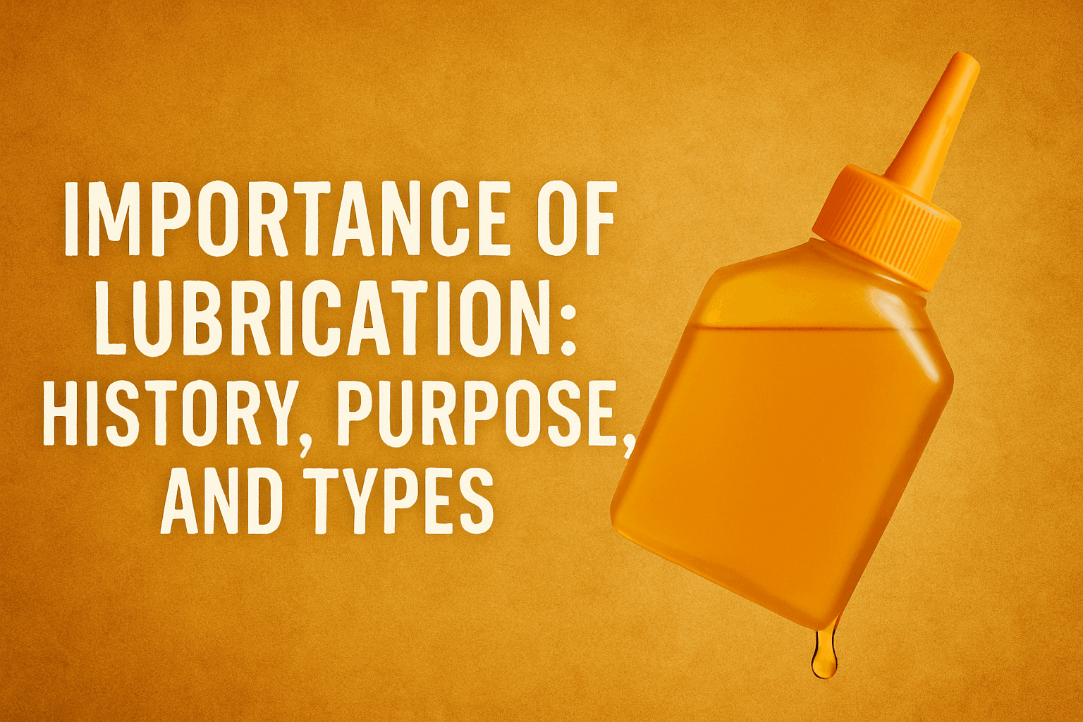 You are currently viewing Importance of Lubrication: History, Purpose, and Types