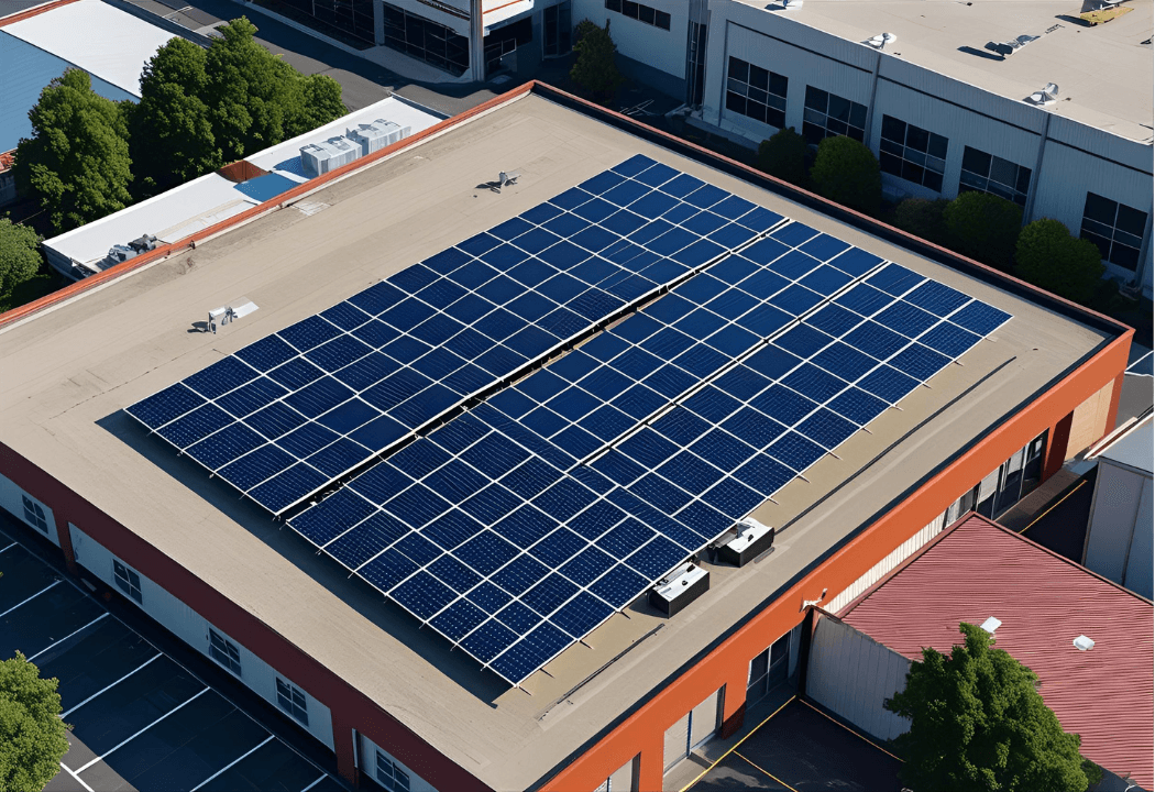 Industrial solar power system