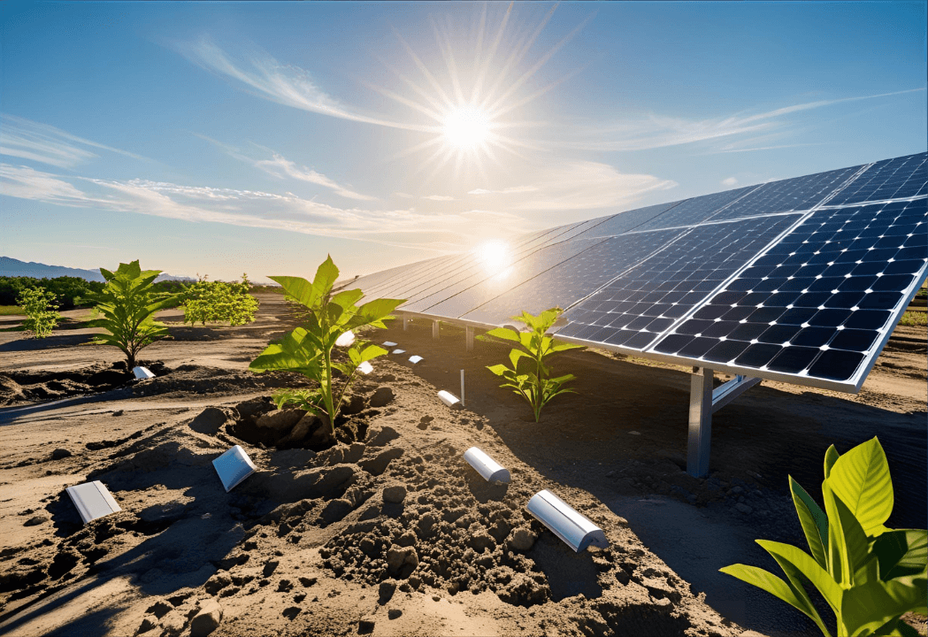 Ground-Mounted solar Plant