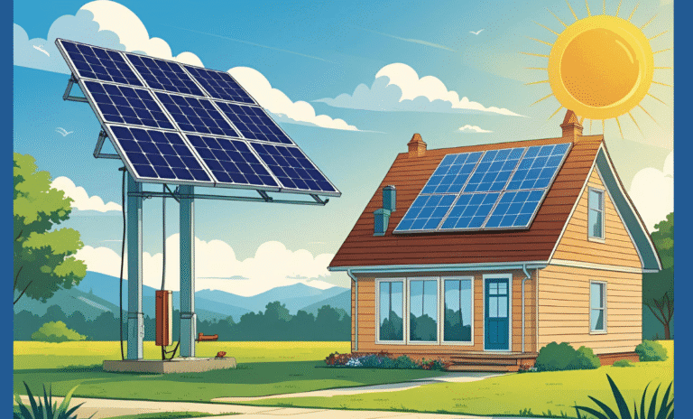 Read more about the article Ground-Mounted vs Rooftop Solar Plants: Which One Is Better for You?