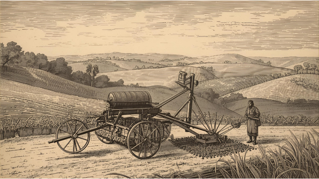 The Seed Drill Machine invention