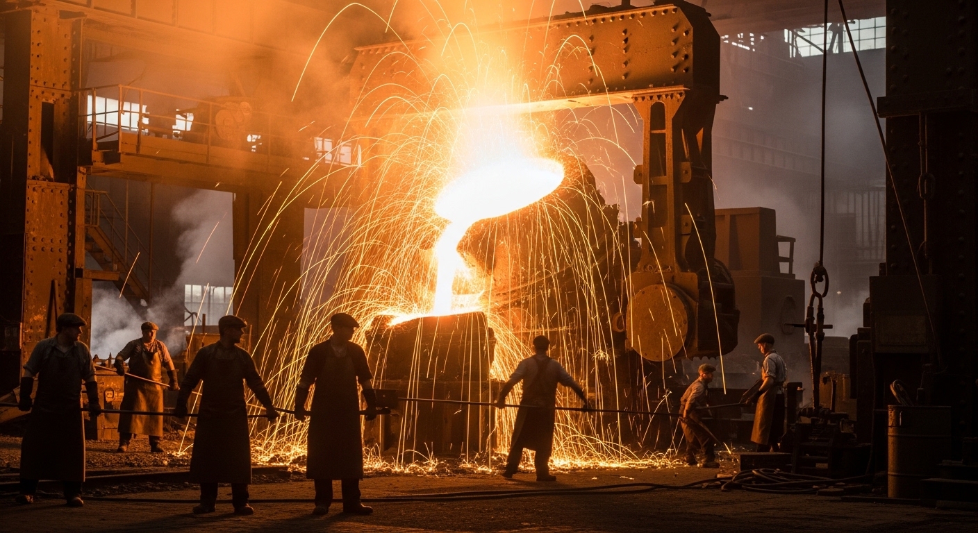 You are currently viewing The Bessemer Process: Transforming Steel Production History