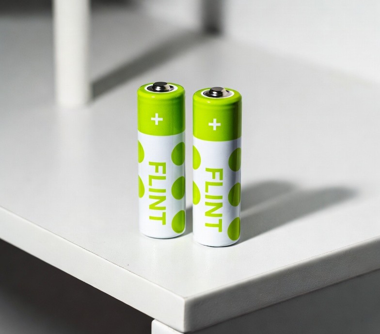 Flint AA/AAA paper batteries
